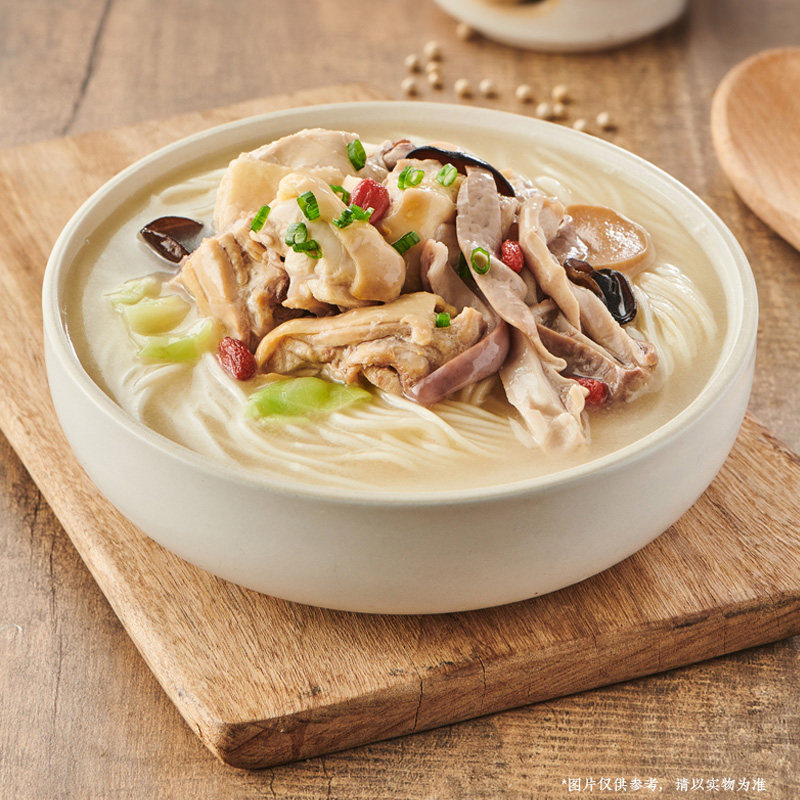 统一满汉大餐鲜煮面广胡椒猪肚鸡面233g1盒冲泡方便面