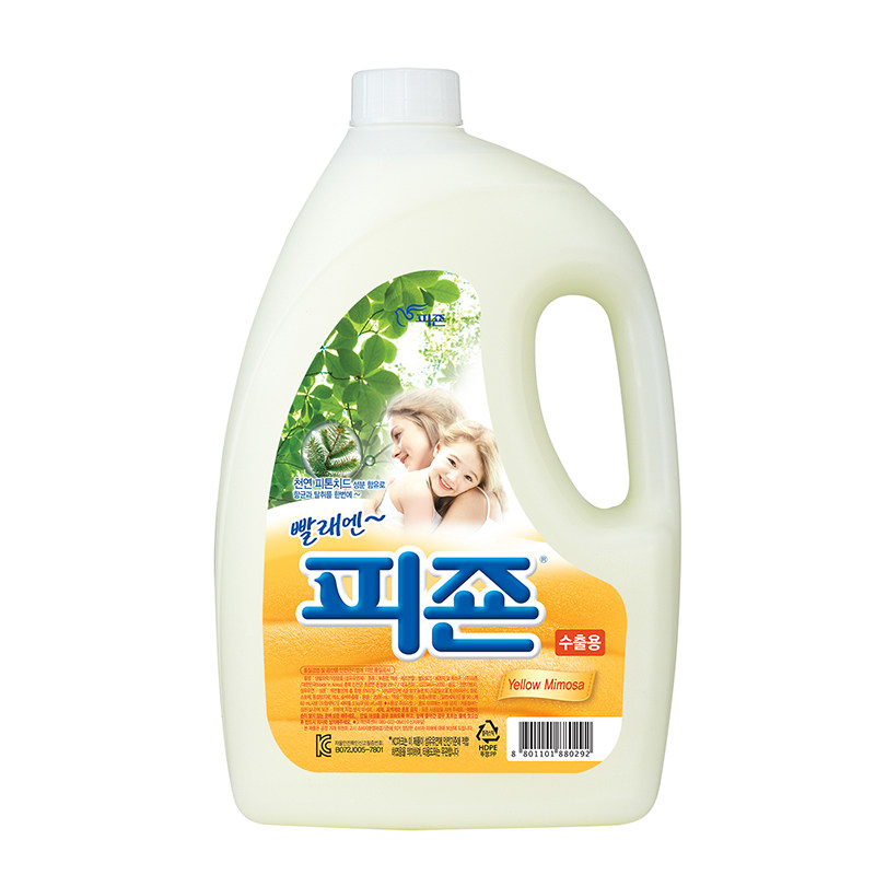 放心好店韩国进口碧珍2500ml衣物护理柔顺剂