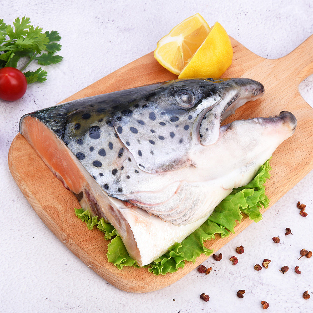 鱼头我爱爱渔三文鱼500g大西洋鲑鱼智利进口滋补三文鱼