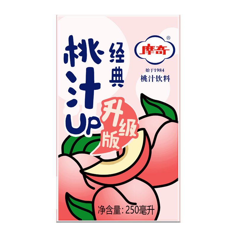 摩奇桃汁饮料250ml老北京传统风味桃浆浓缩果汁果味饮料