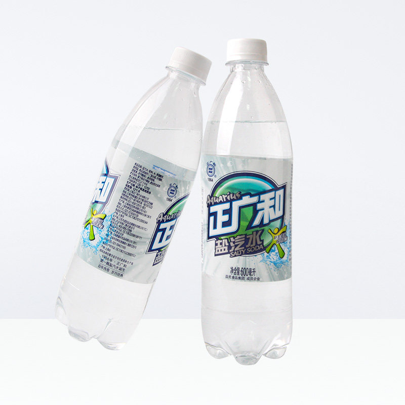 aquarius/正广和盐汽水碳酸汽水600ml*20整提售卖