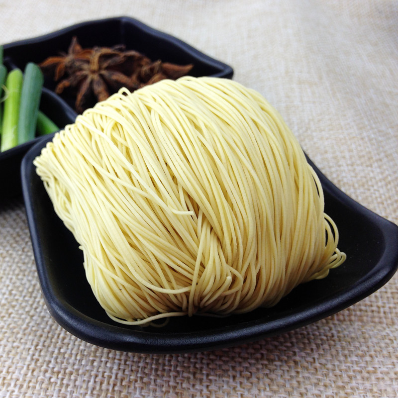 广东东竹升面羊城黎记全蛋面3斤生晒吞面面条江面条