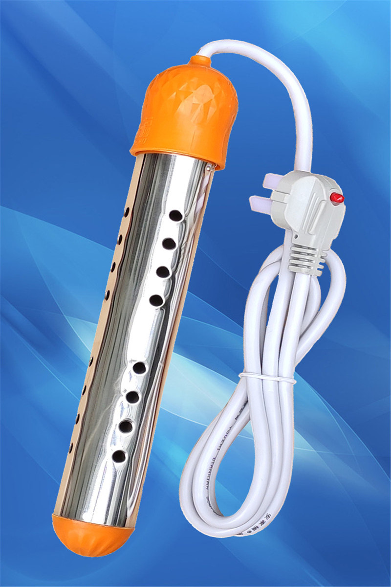 波达热得快烧水棒不锈钢加热棒不生锈洗澡水即热浴缸澡盆热水桶烧