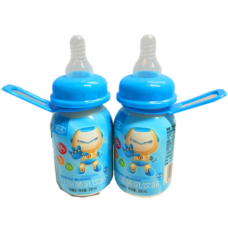 营优铁锌乳酸菌饮品奶嘴200ml儿童牛奶酸奶饮料含乳饮料