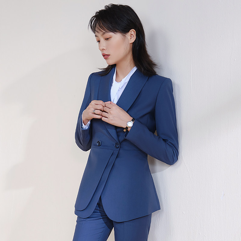 巨千西装套装女ol工装西服三件套白领商务正装职业装女装套裙春秋