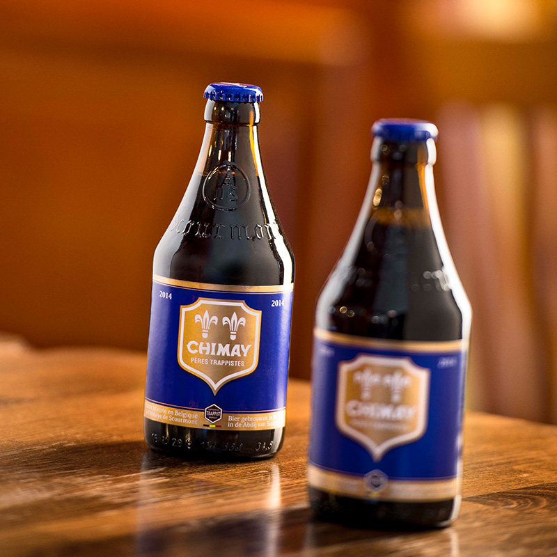 门店直送1919酒类直供智美蓝帽修道院精酿啤酒330ml12进口