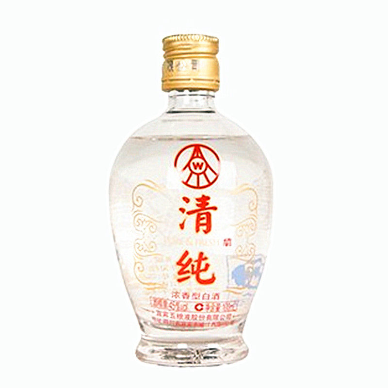 粮食白酒香型浓香精致百亿100ml45度小酒清纯国产白酒