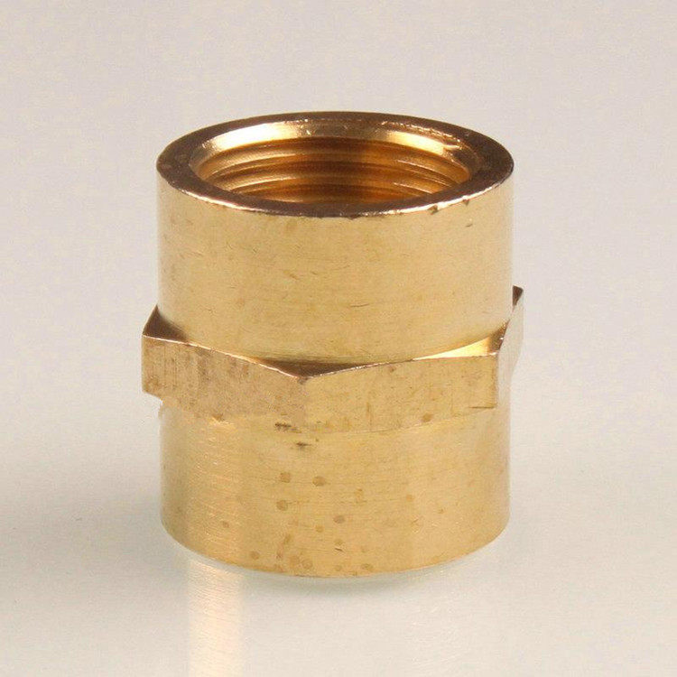 接头加厚全铜内丝直接4分变径内牙螺纹直通接头