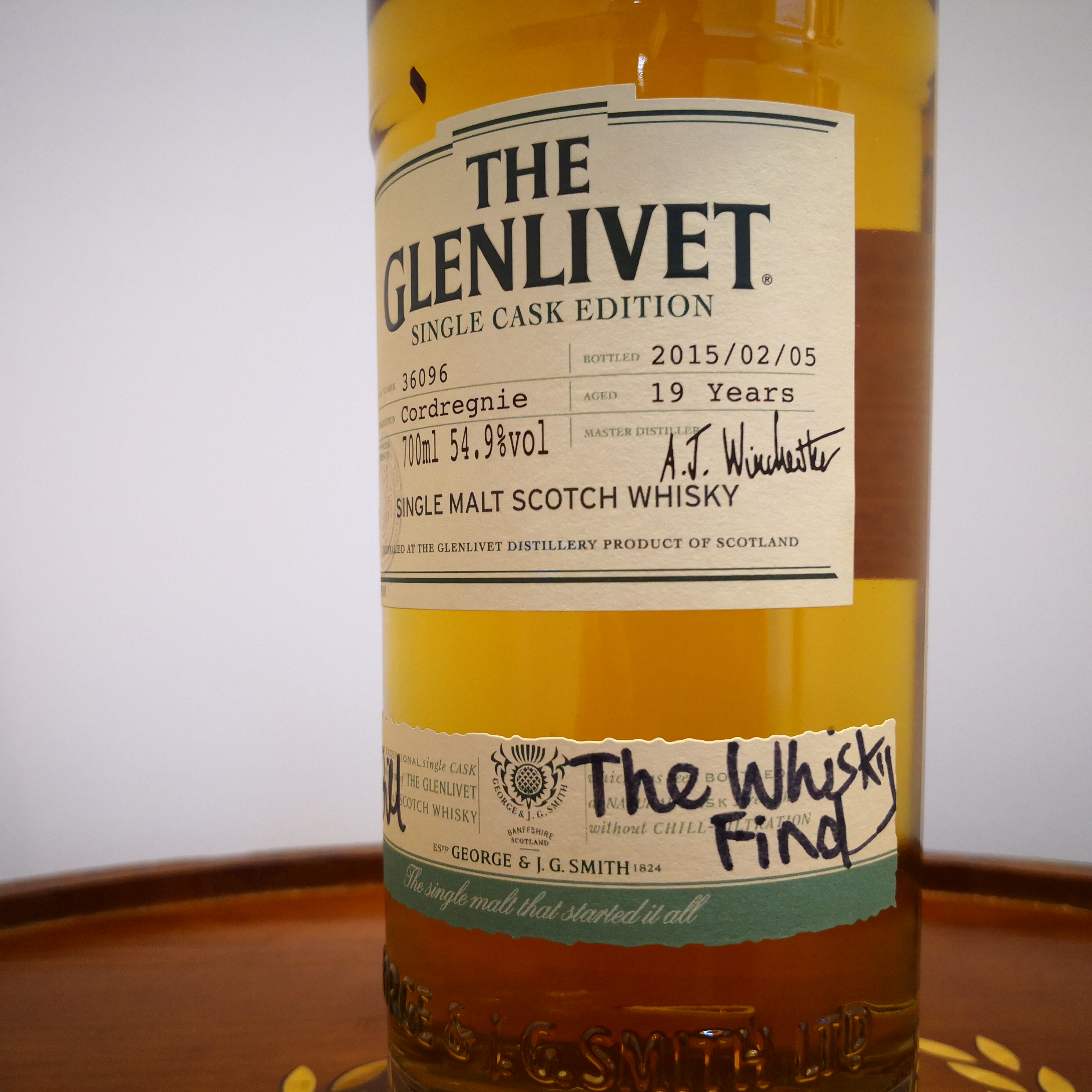 glenlivet19yosinglecask格兰威特19年单桶威士忌549威士忌
