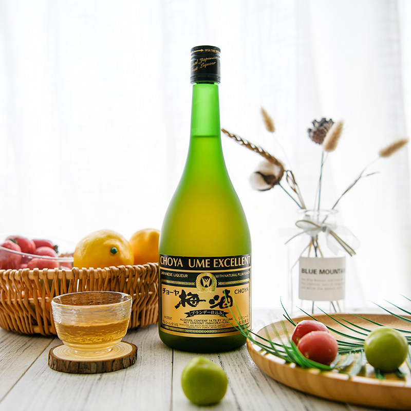 俏雅choya梅酒蝶矢优选青梅利口酒750ml日本原装进口女士果酒梅酒