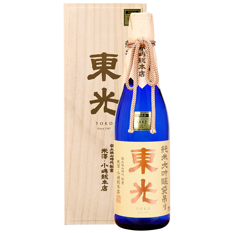 日本清酒东光纯米大吟吊袋720ml酒纯米酒原装进口清酒