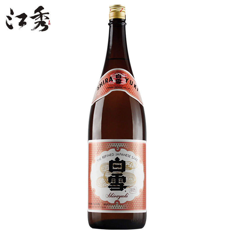 日本清酒白雪18l原装进口洋酒米酒酿造酒清酒
