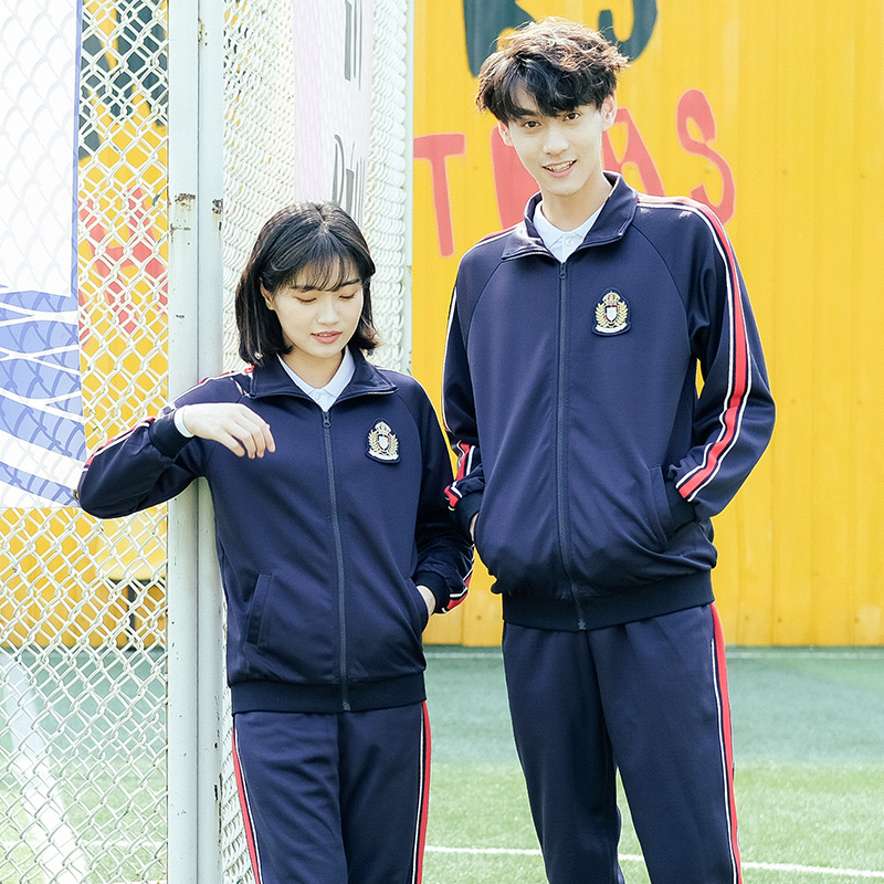 高中生校服班服春秋秋季韩版运动套装初中学院校服