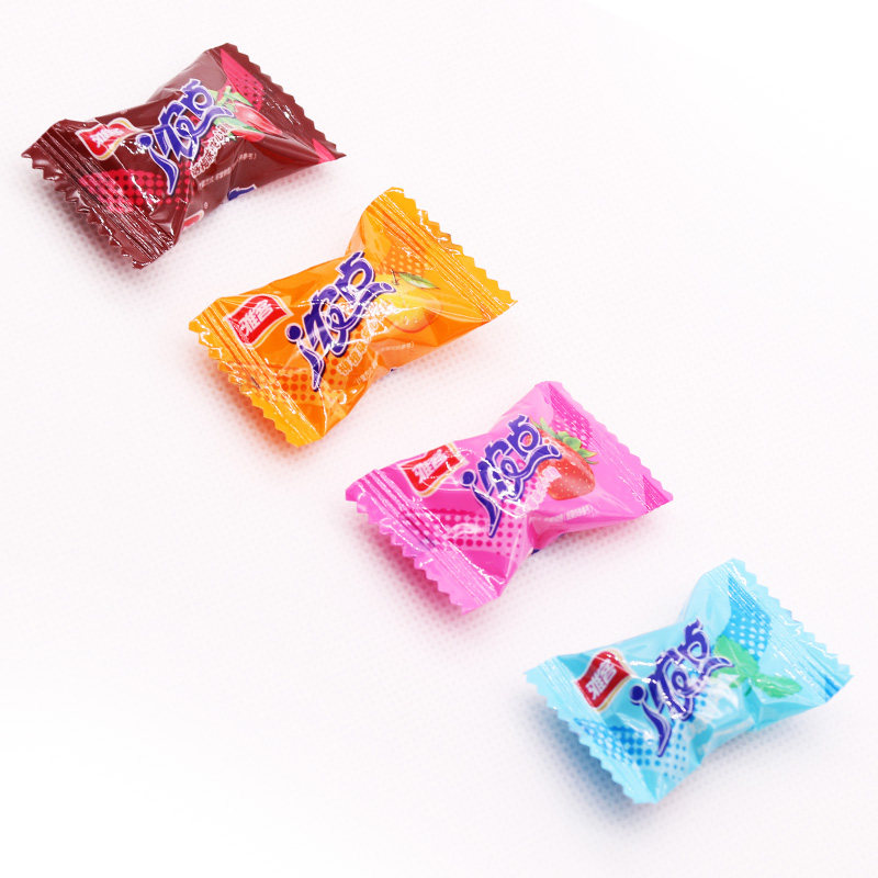 结婚喜糖雅客糖果散装500g浓点夹心水果硬糖多口味婚庆糖
