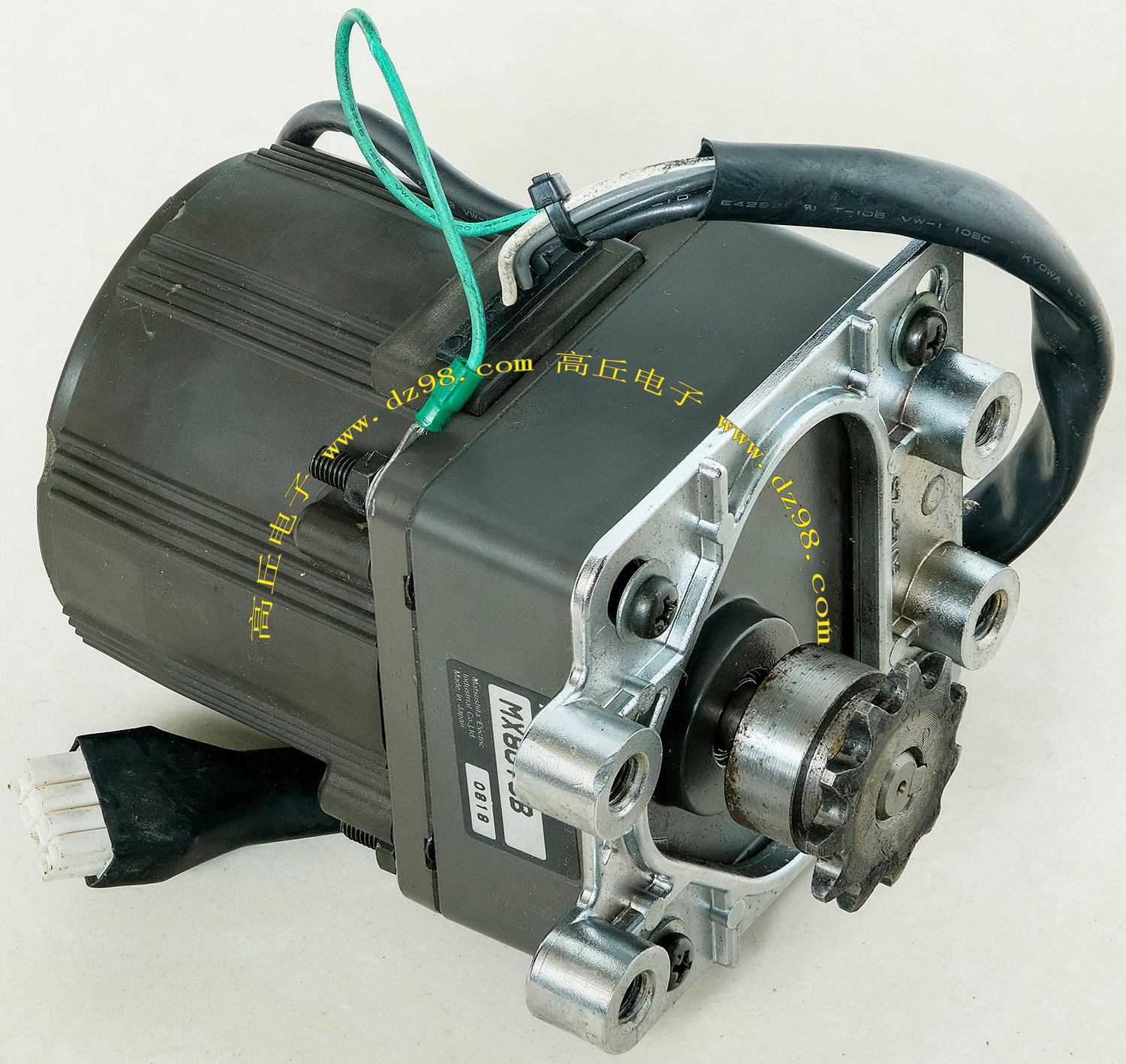 进口拆机松下mx8g18bmx8125gd4y1减速电机200v25w50hz电机