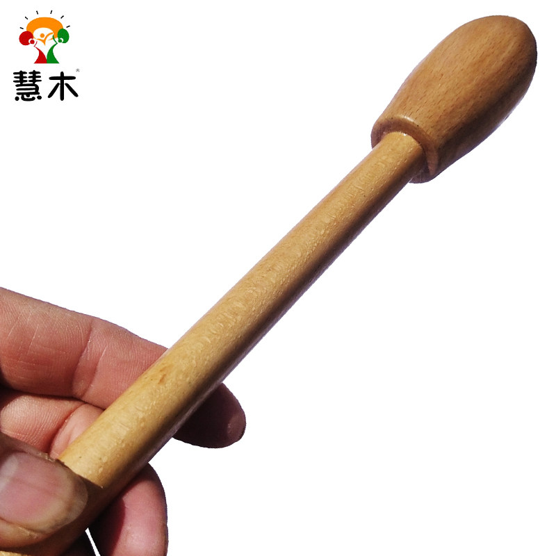 木鱼佛教鱼槌大号实木锤打棒打道教鼓锤打击乐器鼓棒