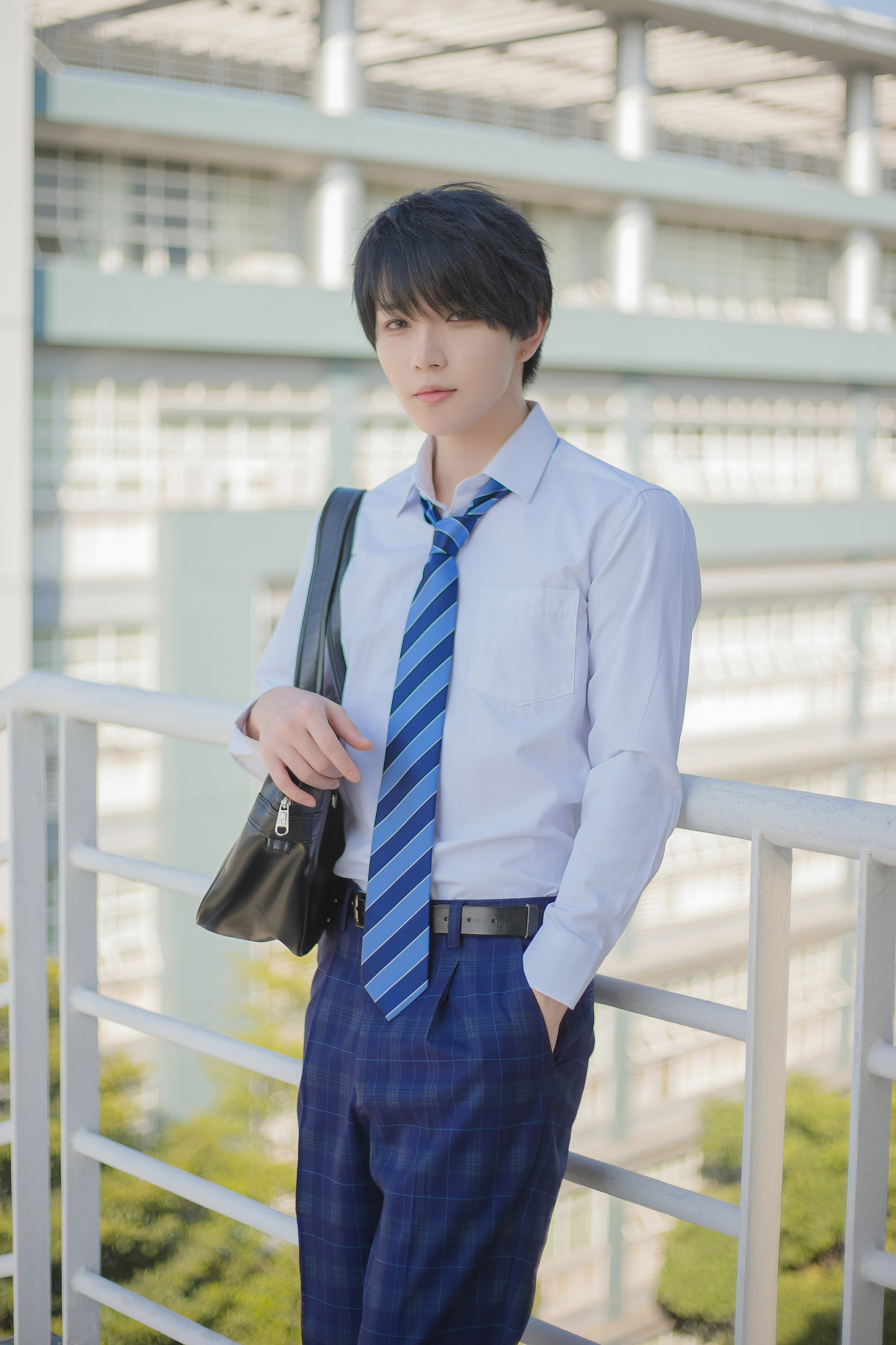 现货放学后极影影格dk制服男生校服日系学生学生校服