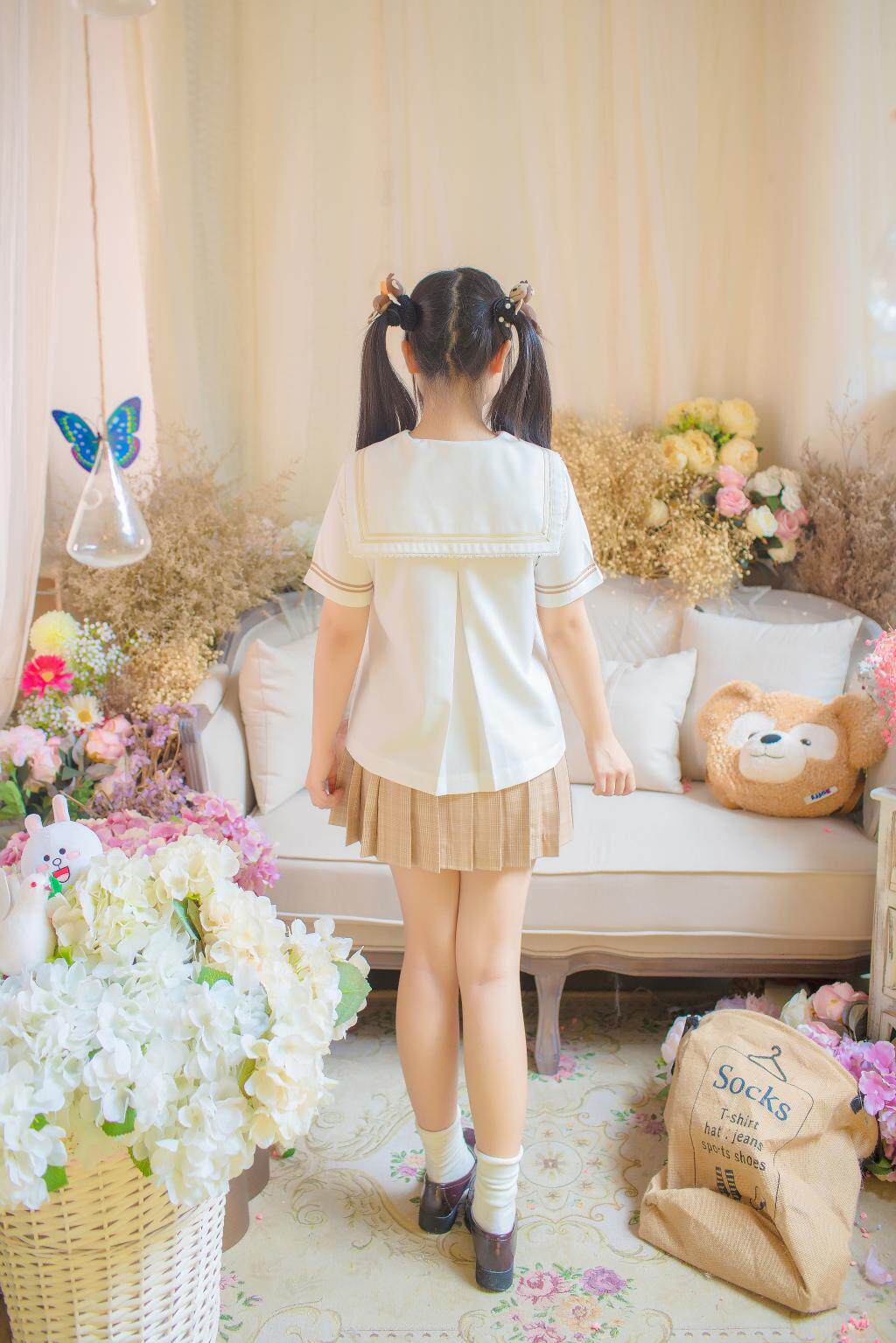 放学后原创 幼稚园jk制服夏服日系正统女学生短袖水手服套装