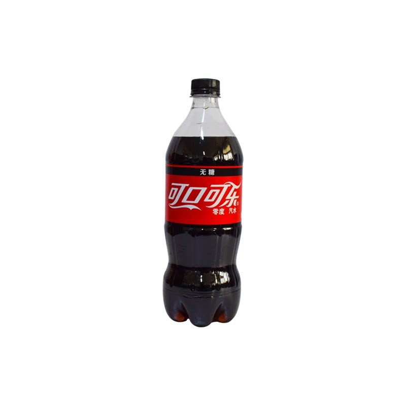 可口可乐出品 零度无糖可乐888ml*12瓶 夏季畅饮 北京包邮