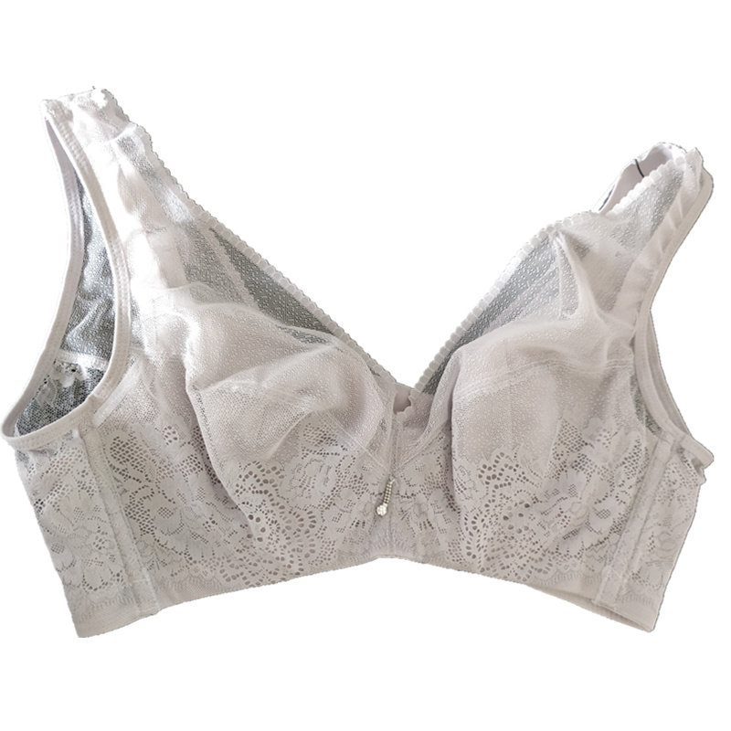 文胸正品帕兰朵无海绵薄水晶胸罩露点罩杯聚拢文胸