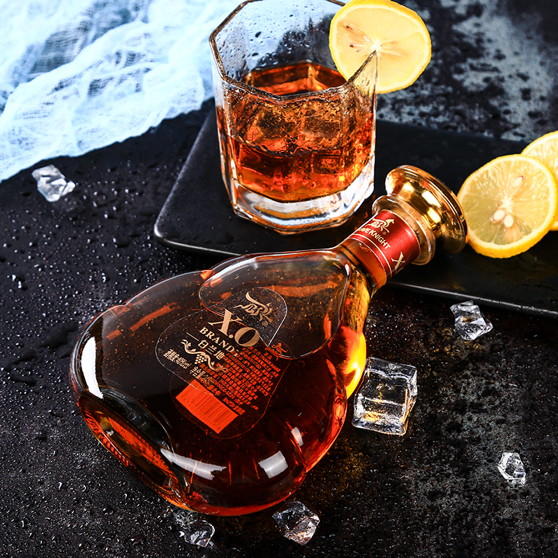 洋酒酒吧酒柜用酒威士忌白兰地3瓶组合套装700ml248ml威士忌