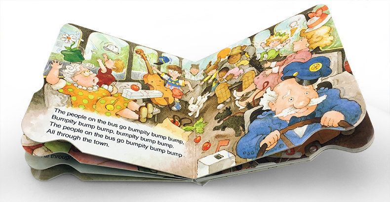 巴士英文晚安精选图画书平装阅读趣味入门英语儿童读物原版书