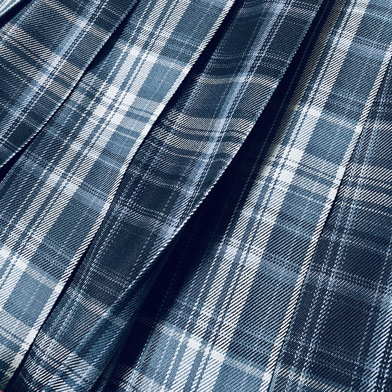 图柄格格裙制服jk正统原创预约现货二团小木马半身裙