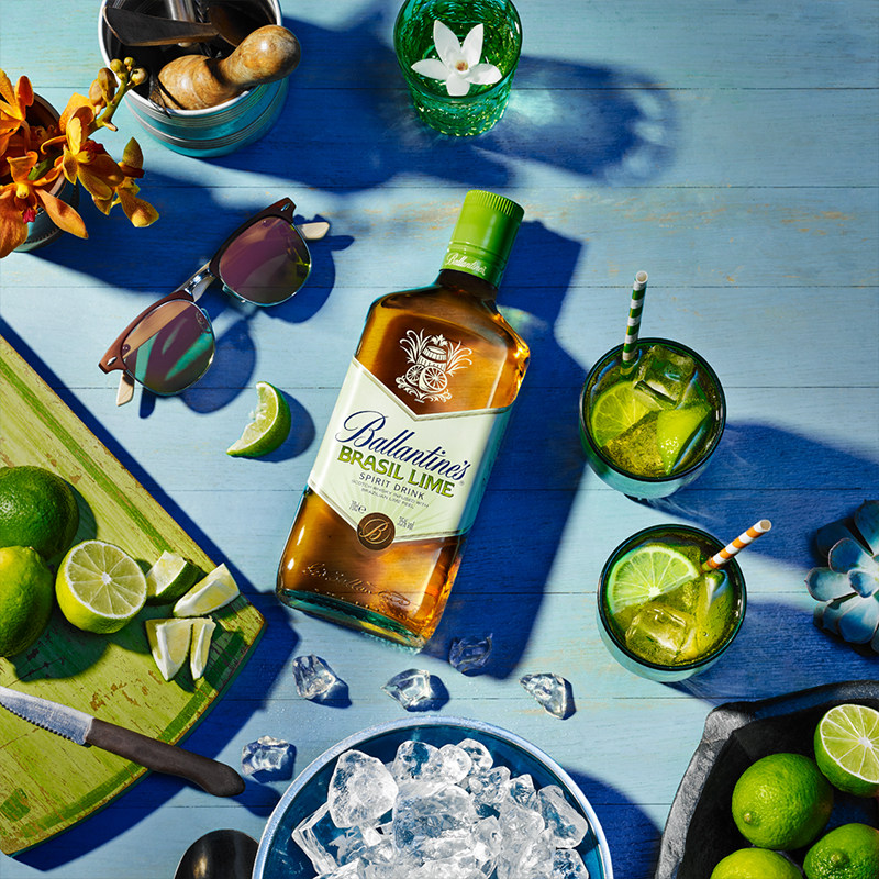 百龄坛巴西青柠调和威士忌700ml苏格兰进口风味洋酒烈酒调酒基酒