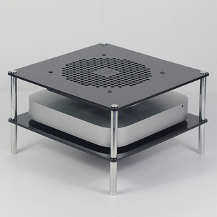 路由器散热架风扇通用macmini电脑主机散热风扇静音华硕ac5300