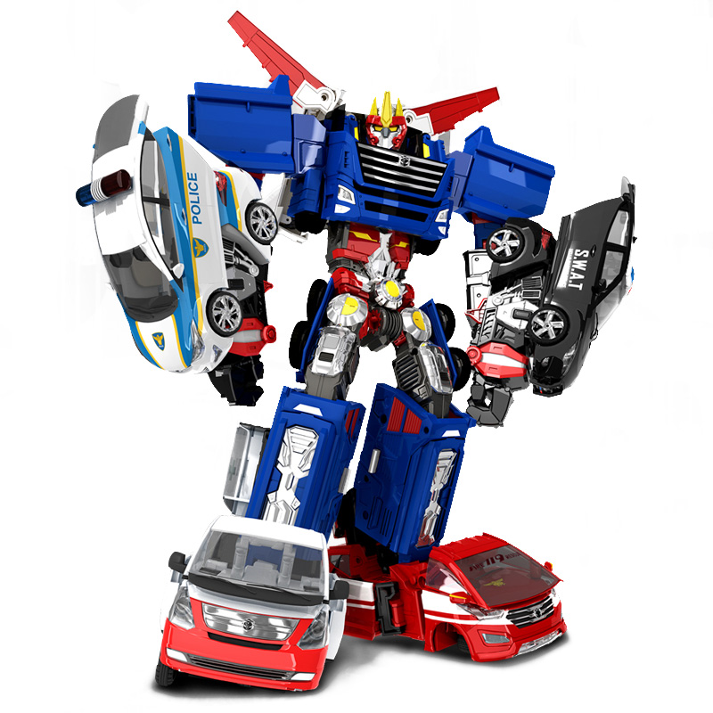 咖宝车神金刚五合合体伽咔卡宝重装巨人变形儿童机器人