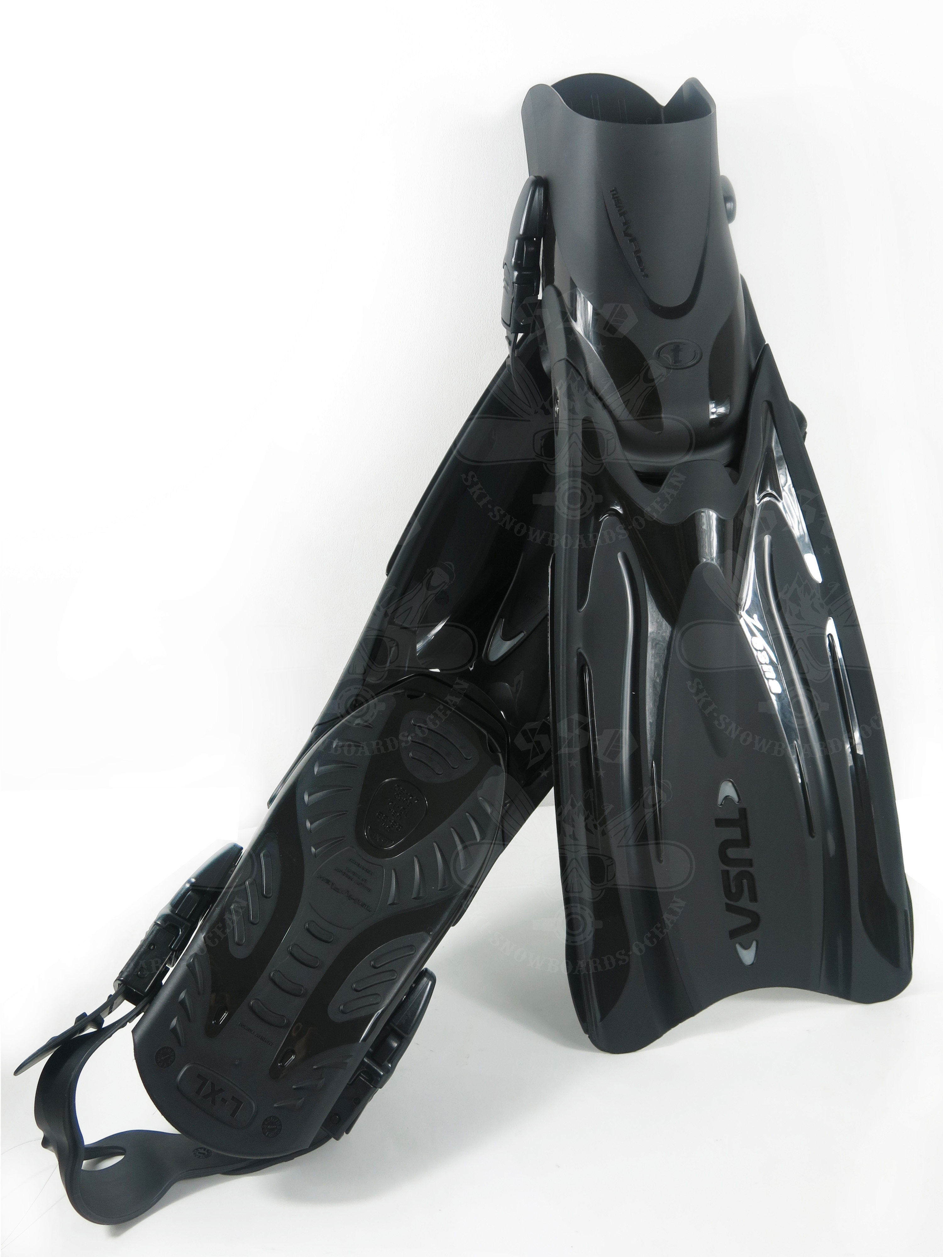 潜水蛙鞋tusasf0101脚蹼可调调节脚蹼