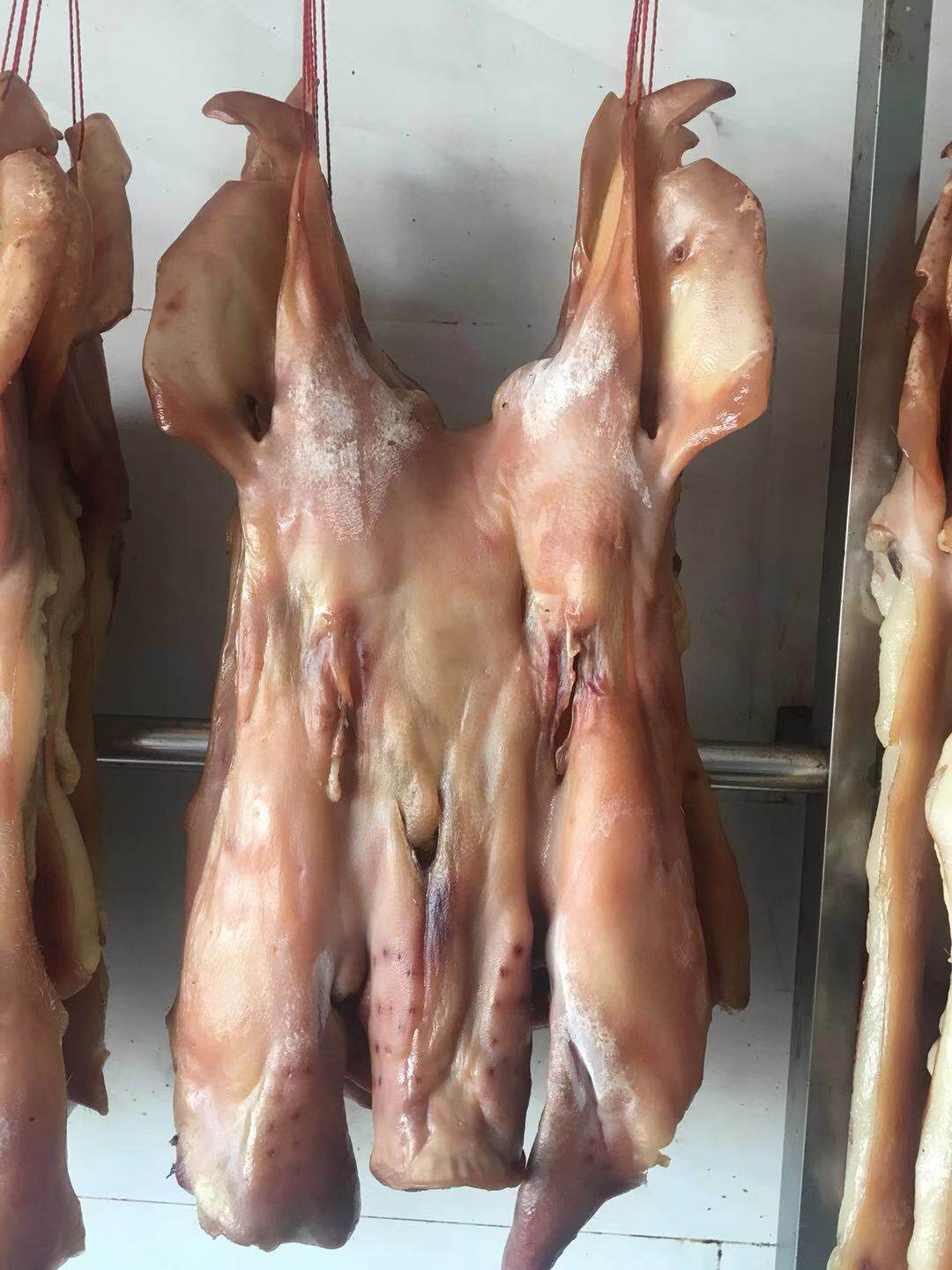 咸猪带耳烟熏自制农家六安无骨脸皮特产安徽腊