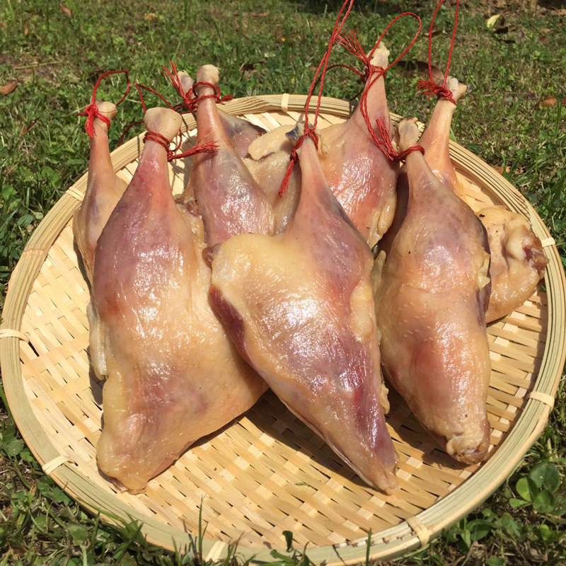 腊鸭腿咸鸭腿安徽特产传统腌制风干咸鸭咸肉腌肉