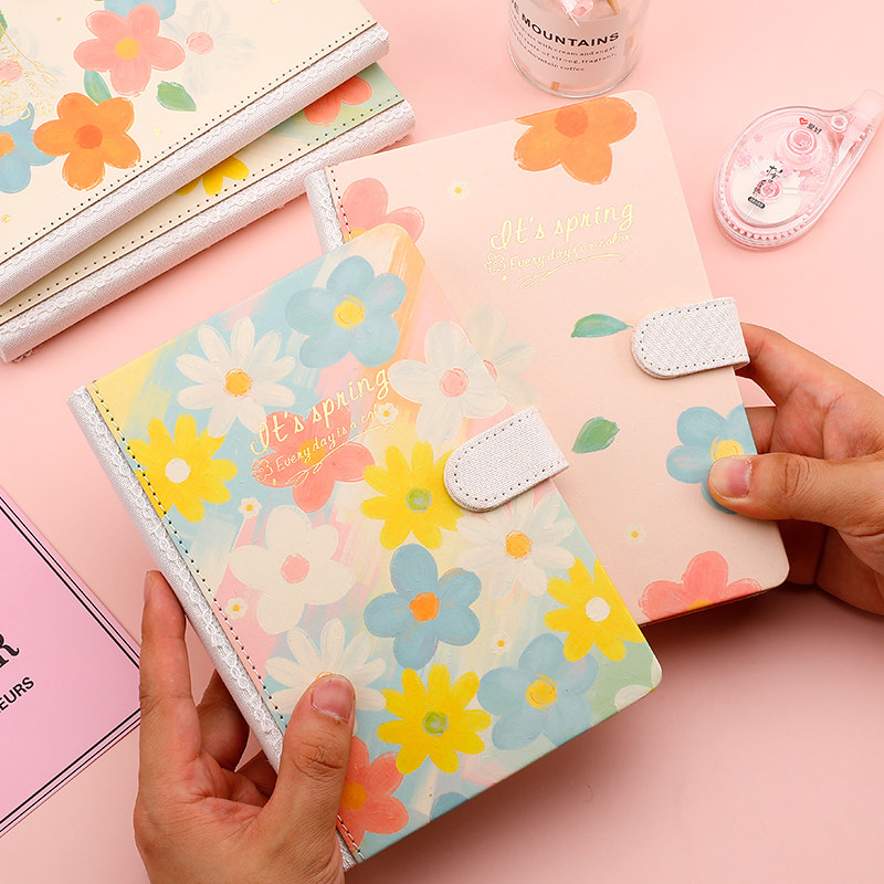 韩版加厚随身可爱记事本心小少女日记本大学生文具笔记本