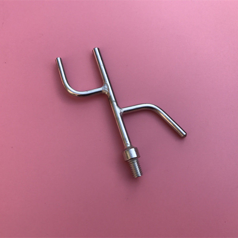 不锈钢无尖上下家用伸缩杆子实心金属挑线取物晾衣杆