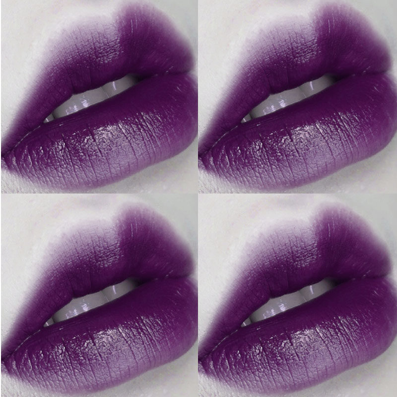 哑光藕色口红浅紫奇怪怪的紫薯藕粉粉色死亡唇膏