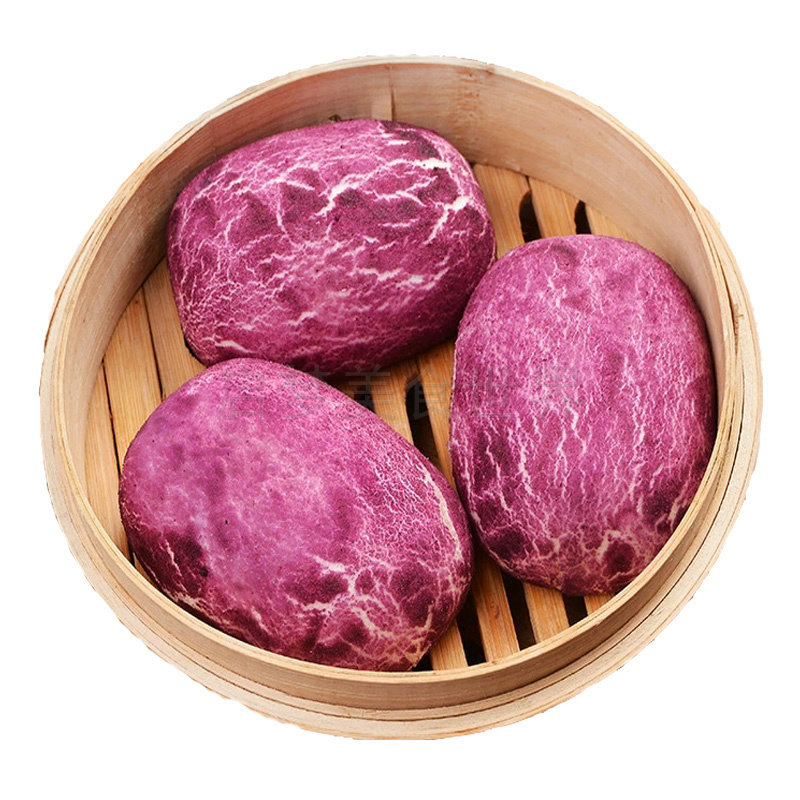 紫薯包港式点心营养早餐早点代餐包餐厅酒店商用包点