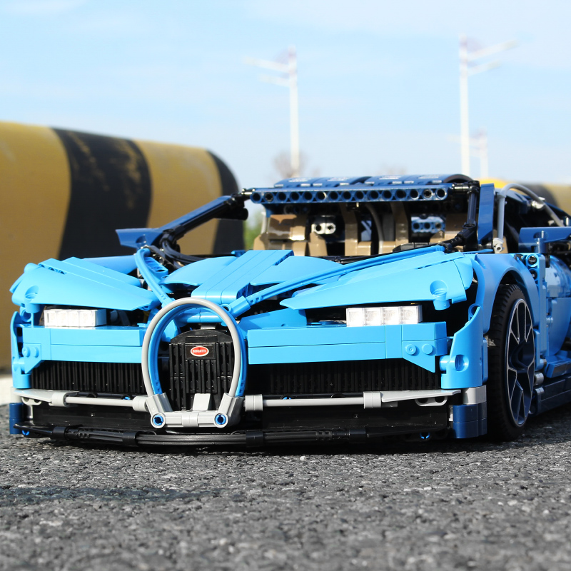 乐高布加迪威龙积木兰博基尼汽车模型男孩子成年人高难度拼装建构