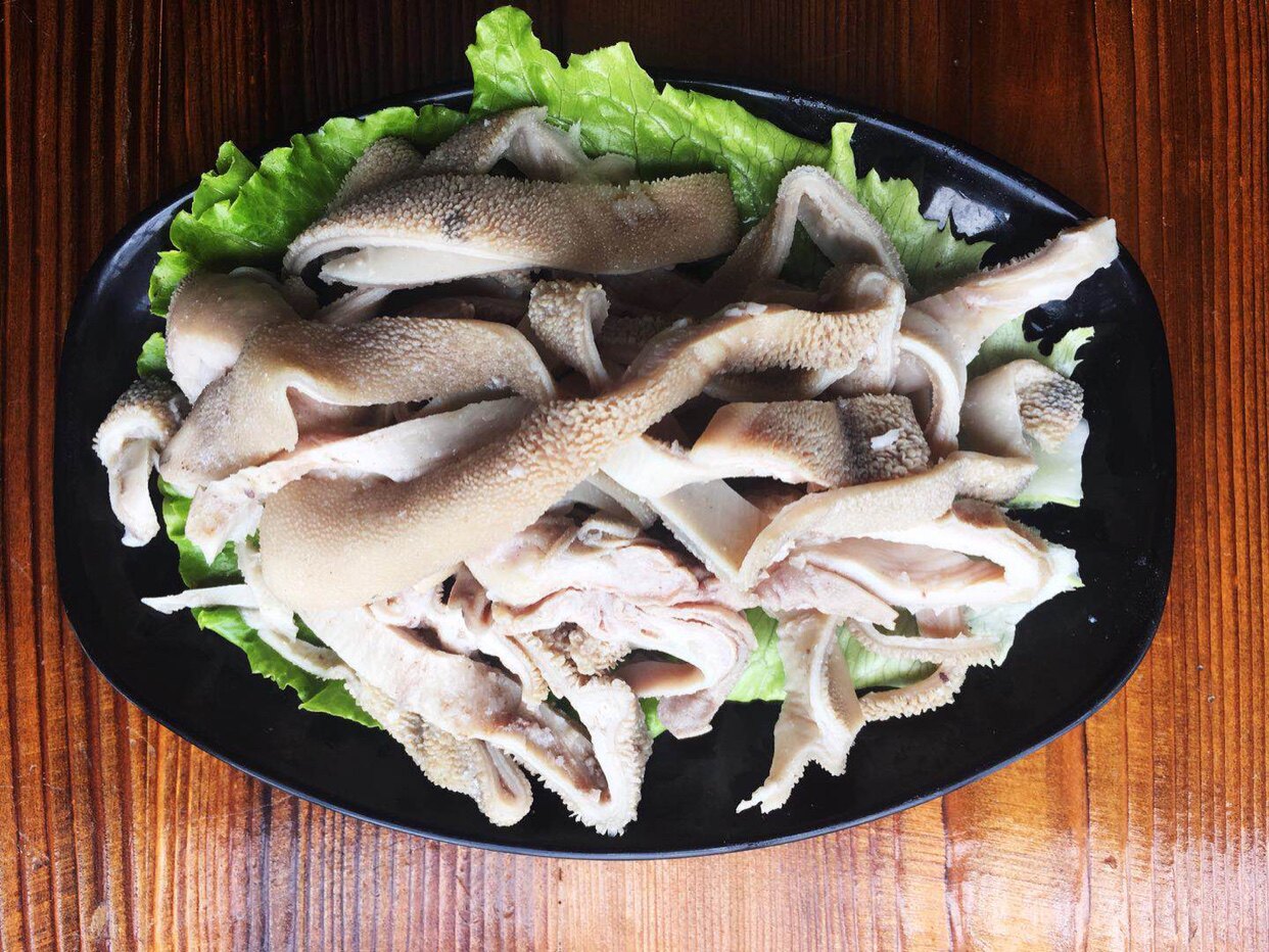 新鲜现煮 正宗山羊 羊杂碎 羊杂汤 羊杂割 羊肝肺心 羊肚羊肠棒
