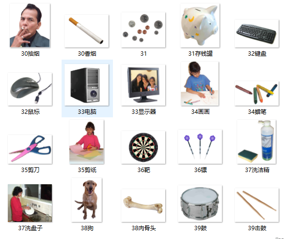 相关关联功能配对自闭孤独症儿童康复训练卡片玩具挂图