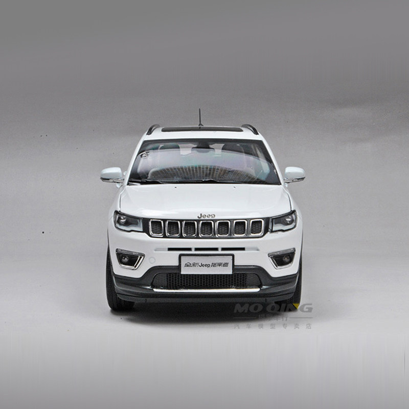 吉普jeep指南者车模1/18原厂2017全新吉普指南者静态合金汽车模型  模