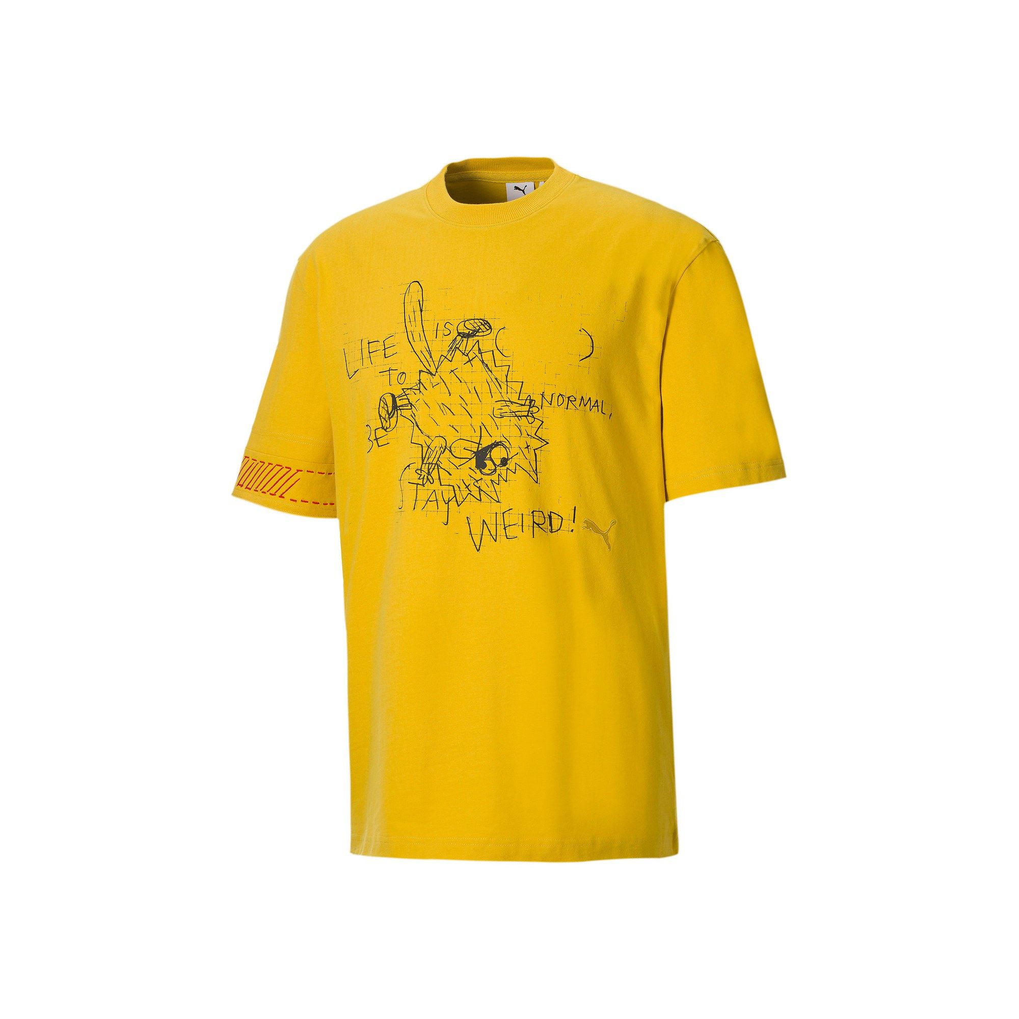 puma彪马官方男子michaellau联名印花圆领530361运动t恤