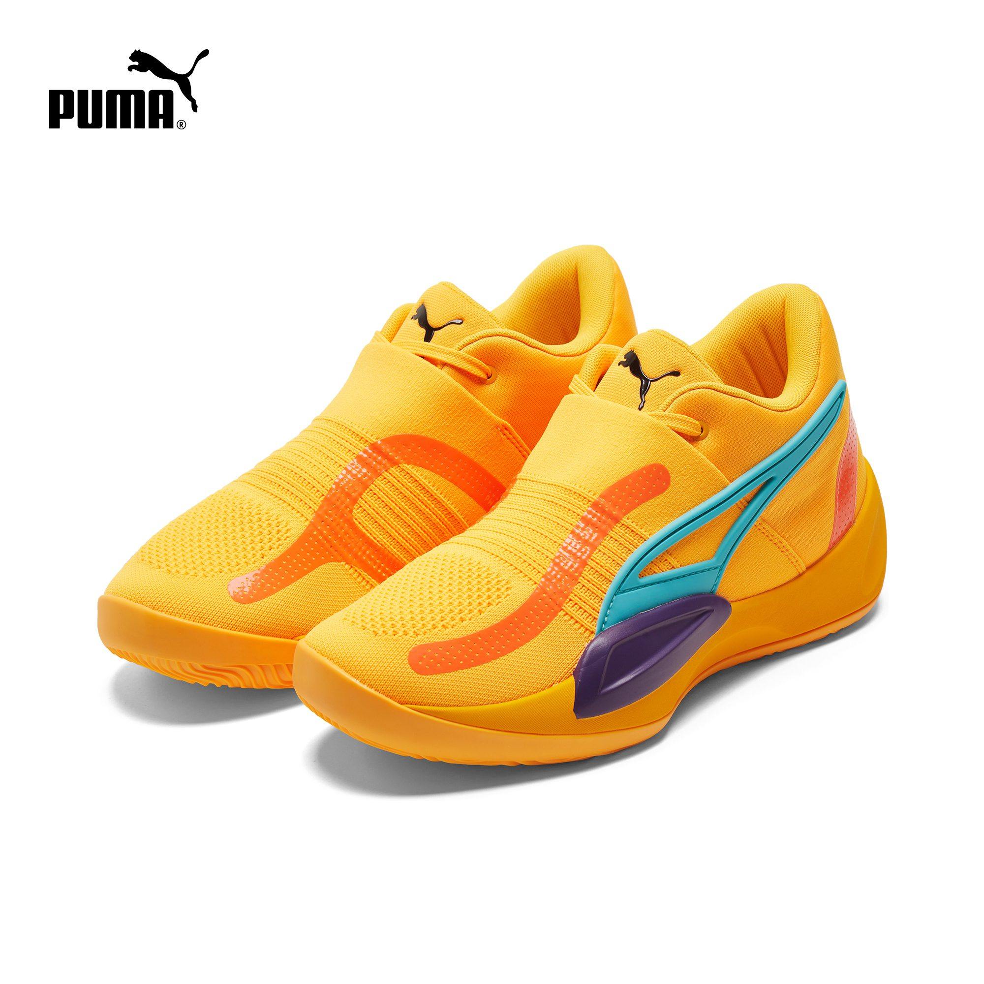 puma彪马官方新款男子轻量缓震篮球鞋risenitro377012