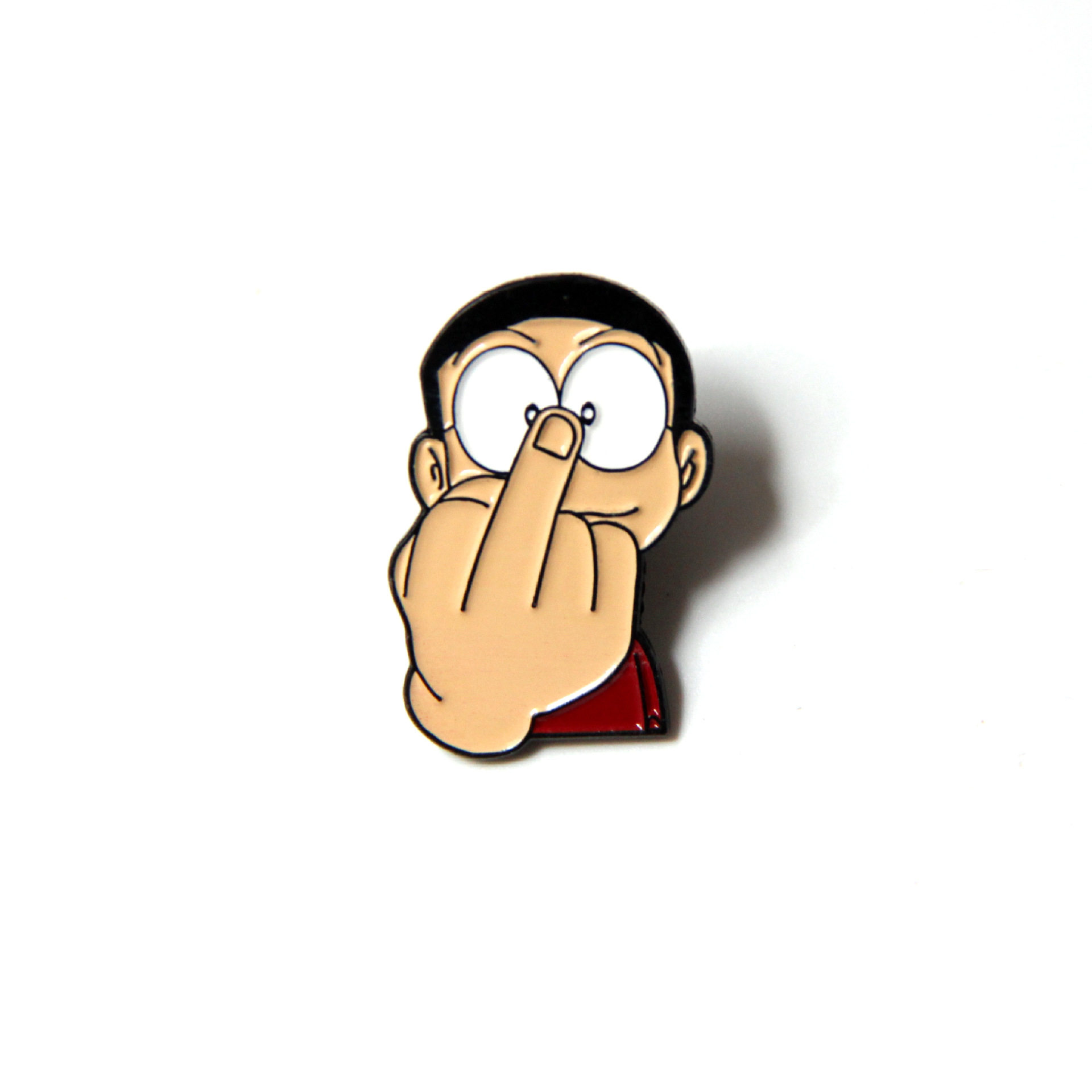 动漫周边徽章机器猫哆啦野比大雄卡通胸针配饰胸针