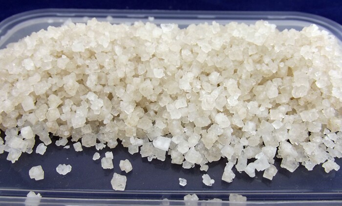 天然海盐鱼缸水族箱养鱼用粗盐大粒盐海盐白点白毛500克