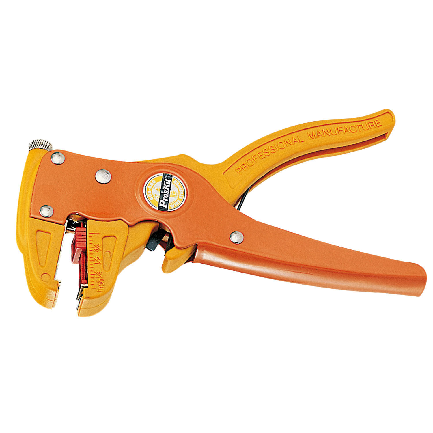 台湾宝工proskit808080进口鸭嘴型单排自动多功能剥线钳