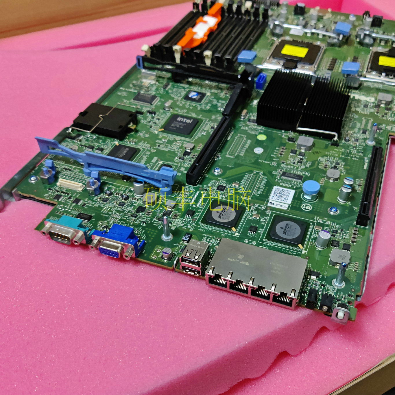 全新戴尔dellpoweredger710双路1366针服务器主板t38hv主板