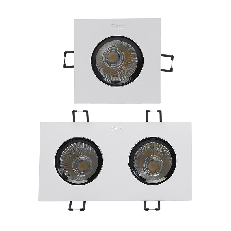 三雄极光星宇led方形吸顶豆胆灯