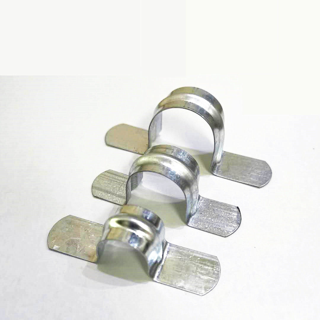 无孔骑马马卡镀锌马鞍欧姆线卡管夹管箍瓦斯管夹