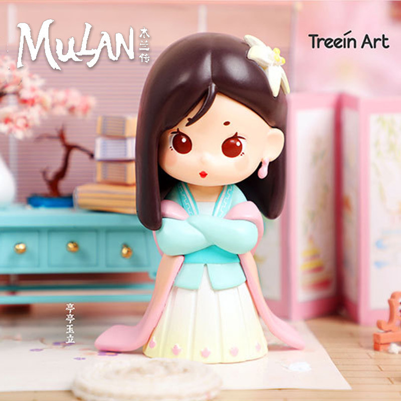 treeinart青壹灿若繁星木兰系列盲盒惊喜国风可爱爱潮潮玩盲盒